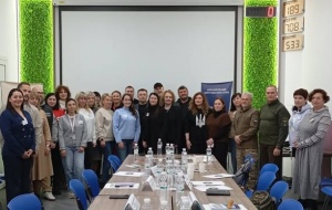 Участь доктора педагогічних наук, професора Ганни Юріївни КРАВЧЕНКО у роботі круглого столу «Платформа єдності», що об’єднав представників ветеранських просторів, освітніх закладів та громадських організацій столиці