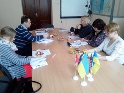 Зустріч працівників  Університету менеджменту освіти з представниками DVV international