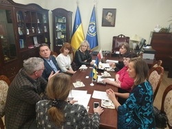 Робоча зустріч з делегацією Вищої школи управління охороною праці (Республіка Польща)
